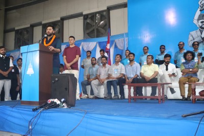  रास्वपा देशकै प्रमुख शक्तिका रूपमा परिपक्व भएर अगाडि बढ्छ : सभापति लामिछाने 